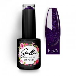 Ημιμόνιμο Βερνίκι Gellie - E 625 Βυσσινί με shimmer